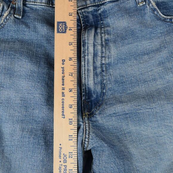 Polo Ralph Lauren Jeans Medium Wash Relaxed Straight Blue Denim Men’s 40 T x 36 - Picture 7 of 9